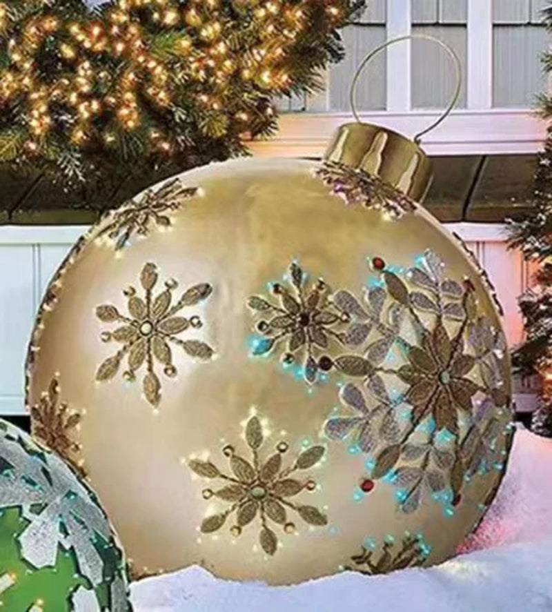 Festive Air Ornament Sphere Garden Bubble Glow